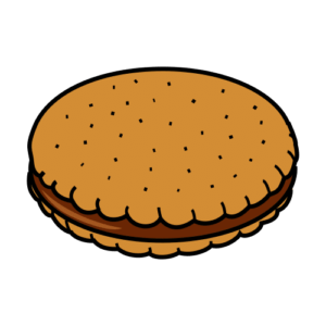 Alfajor de chocolate