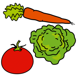 Ensalada de Lechuga, Tomate y Zanahoria