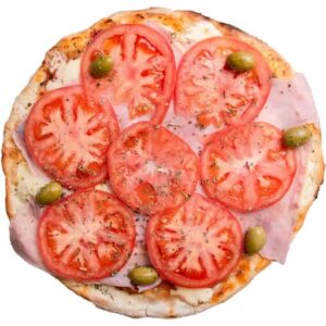 Pizza de Jamón y Tomate