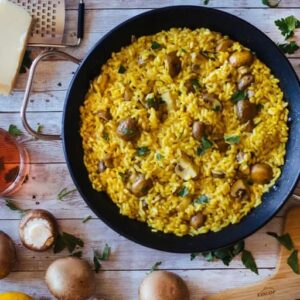 Risotto con Hongos