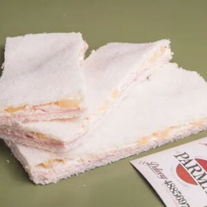 Sándwiches de Jamón y Verdura