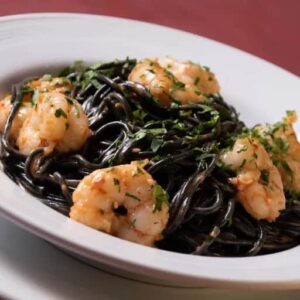 Spaghetti Nero Langostinos